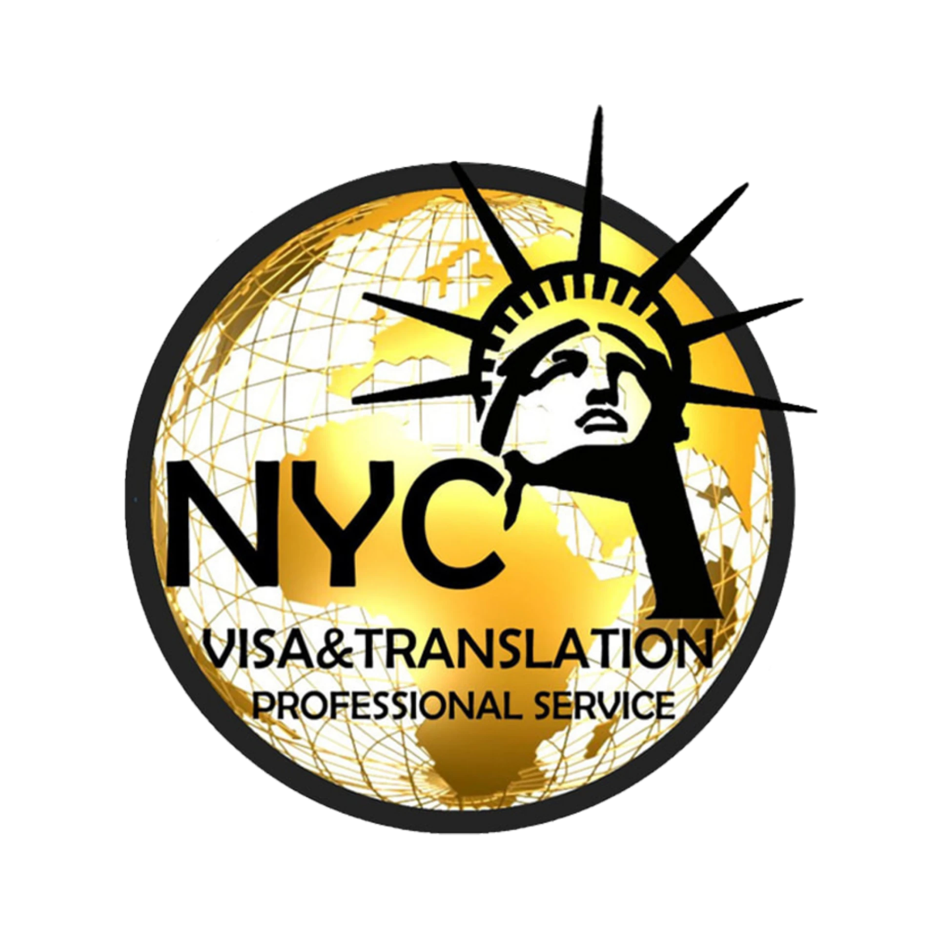 โลโก้ บริษัท เอ็นวายซี วีซ่า แอนด์ ทรานสเลชั่น จำกัด (NYC Visa & Translation Co., Ltd.)
