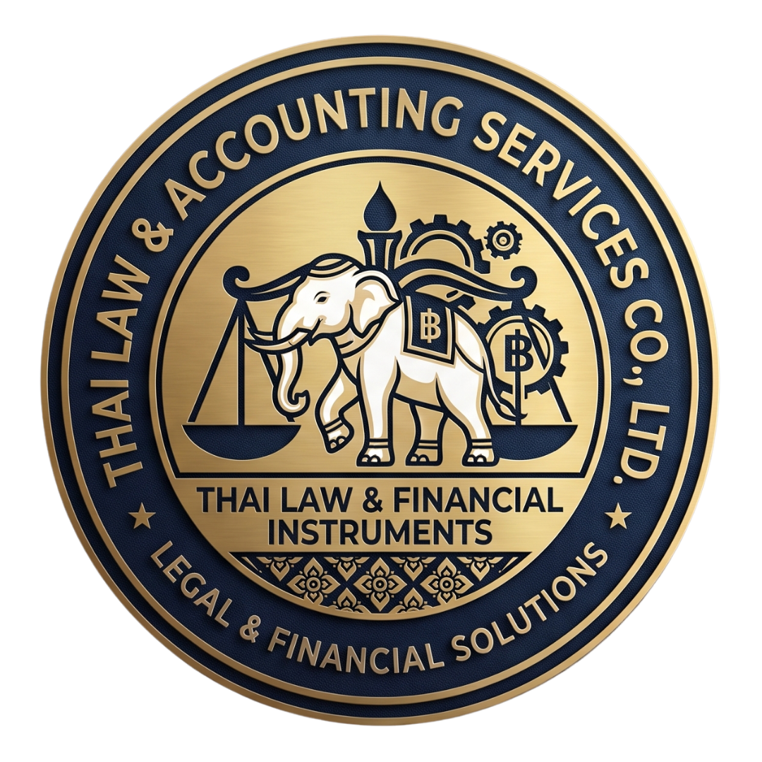 โลโก้ ไทย ลอว์ แอนด์ แอคเคาน์ติ้ง เซอร์วิส (Thai Law & Accounting Services)