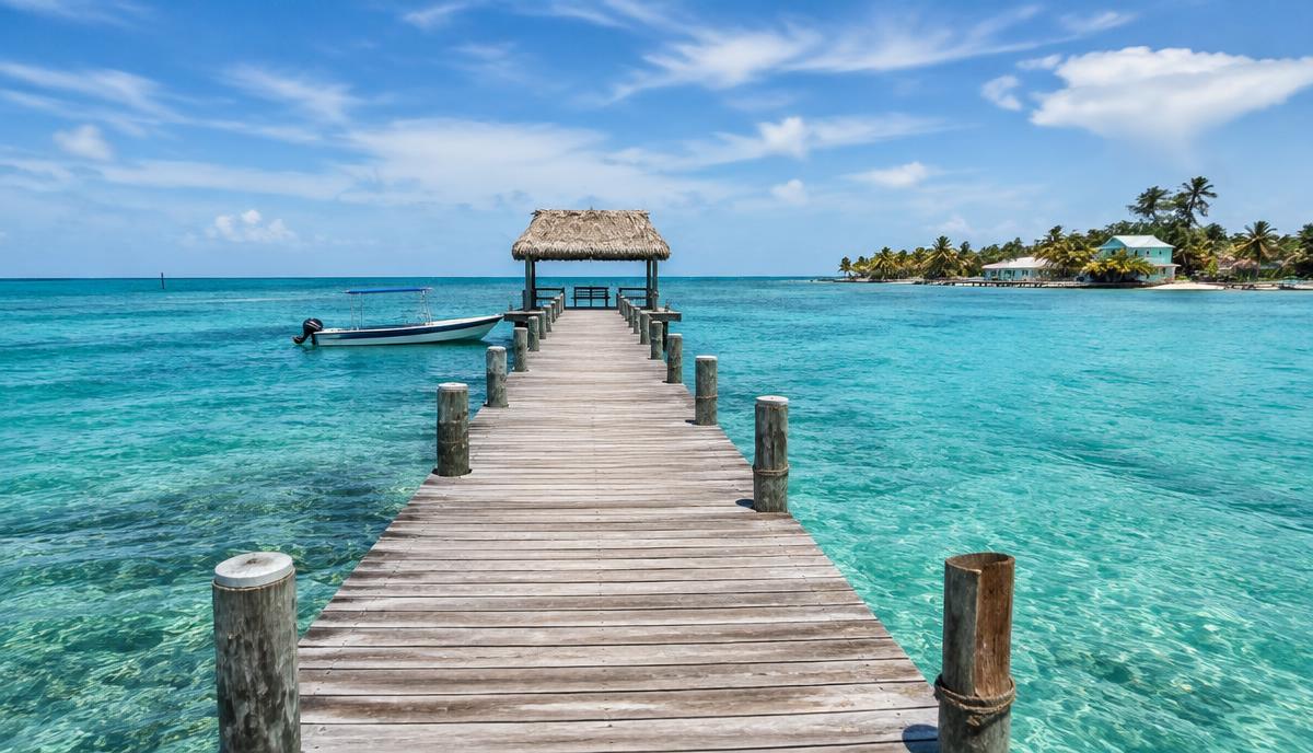 Landmark in Belize — planning a work visa from Thailand