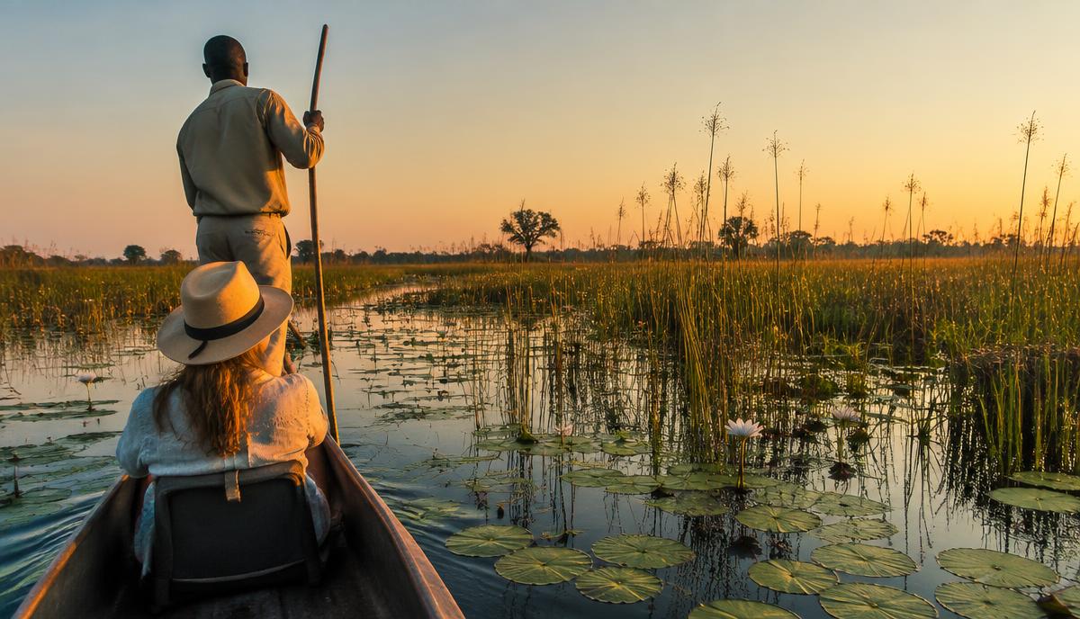 Landmark in Botswana — planning a student visa from Thailand