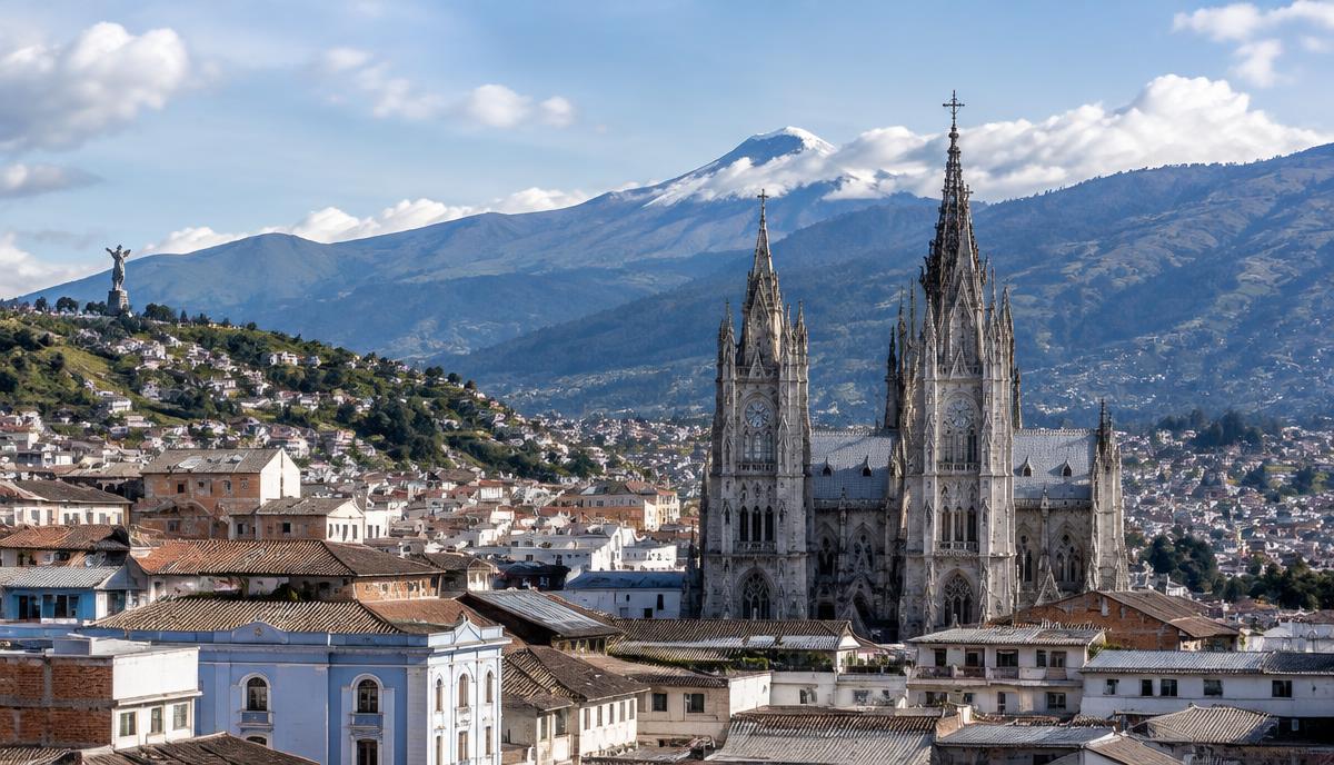 Landmark in Ecuador — planning a student visa from Thailand