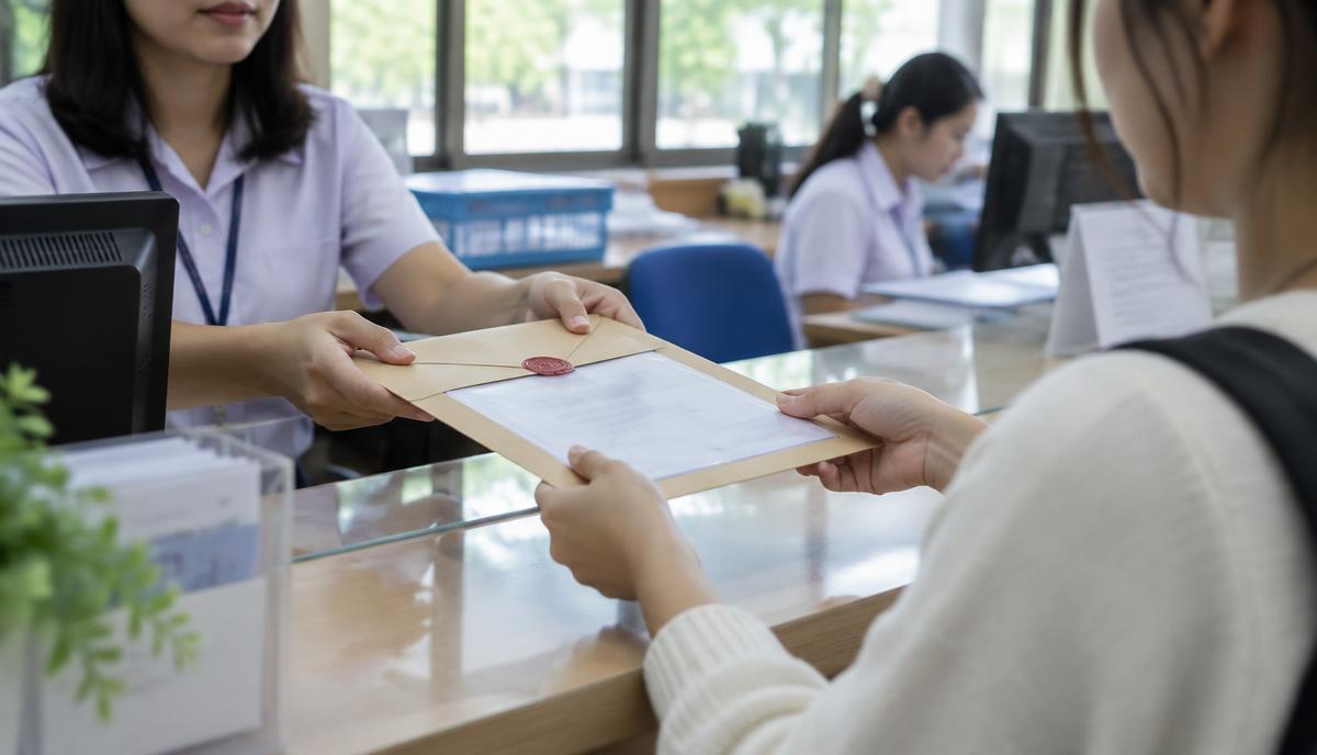 Authorised agent retrieving documents on your behalf — Ministry of Education / University — Transcript & Diploma