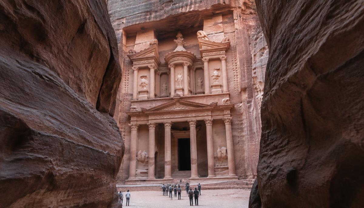 Landmark in Jordan — planning a student visa from Thailand