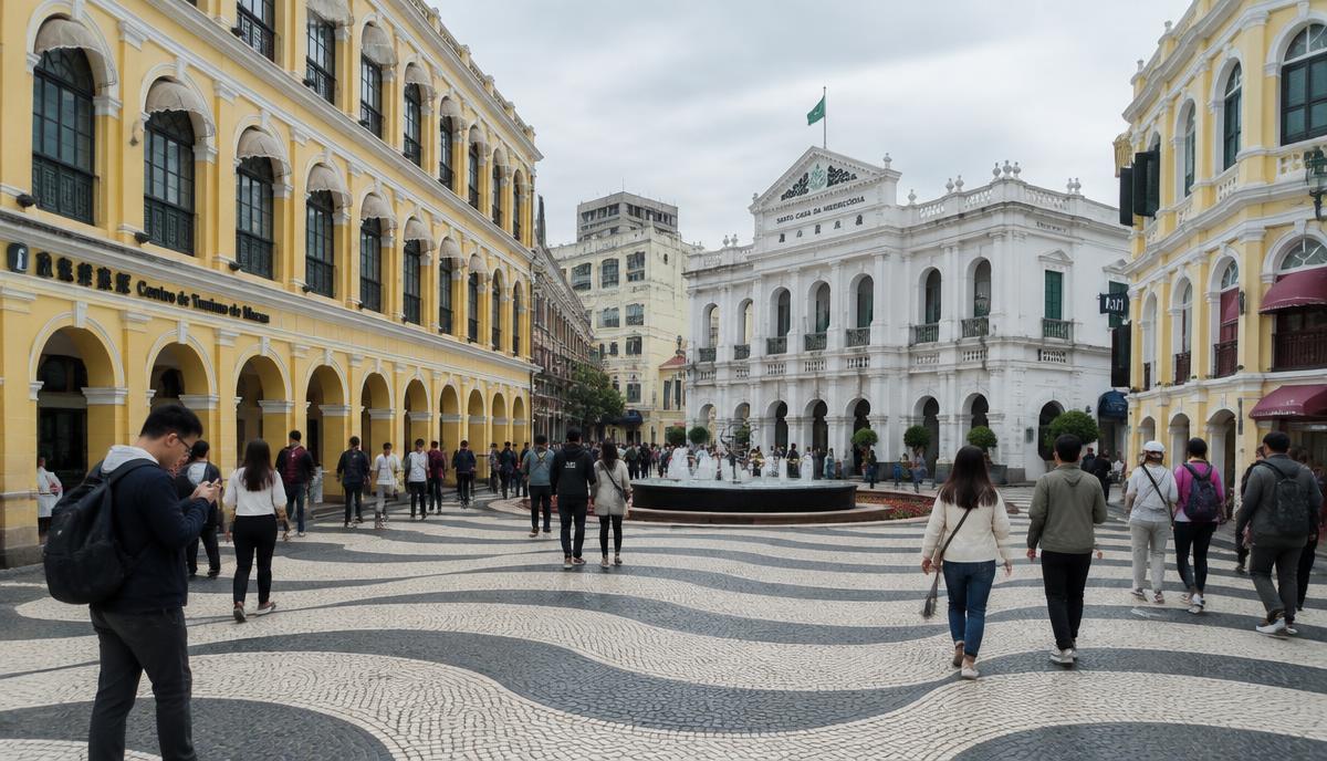 Landmark in Macau — planning a student visa from Thailand