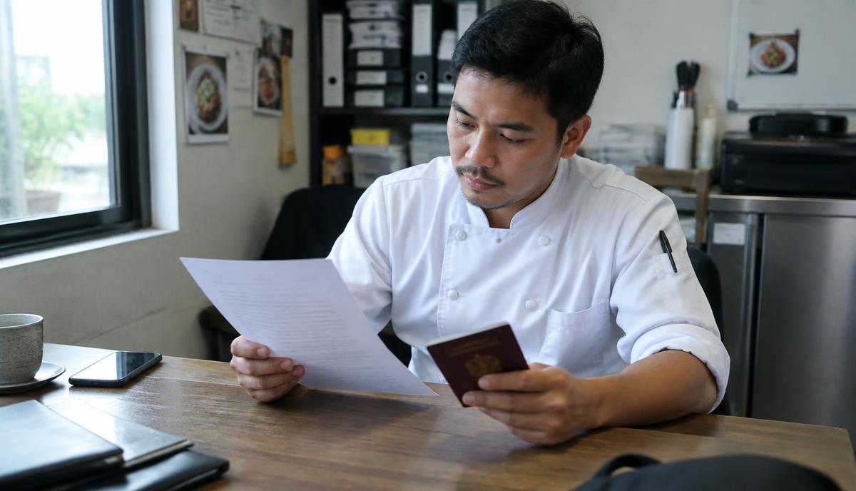 Landmark in Oman — planning a student visa from Thailand