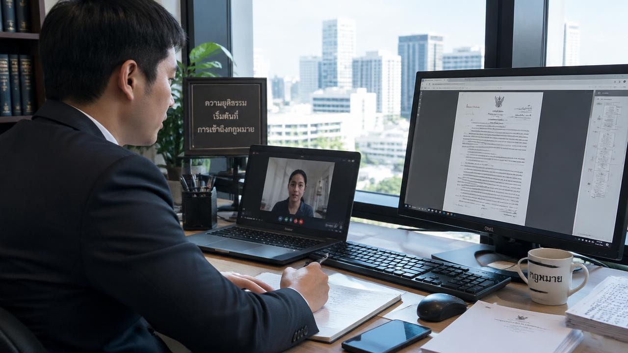 Notary ออนไลน์ในไทยทำได้แค่ไหน — สิ่งที่ทำผ่านจอได้ และสิ่งที่ต้องมาพบ