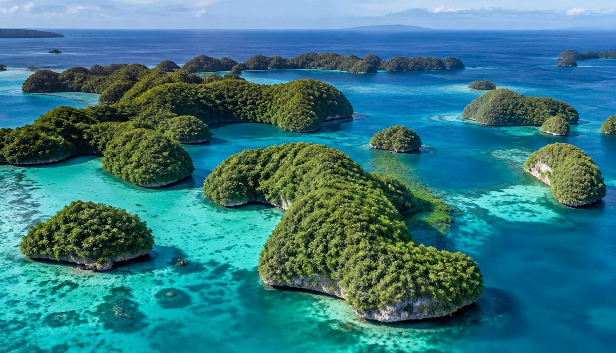 Landmark in Palau — planning a student visa from Thailand