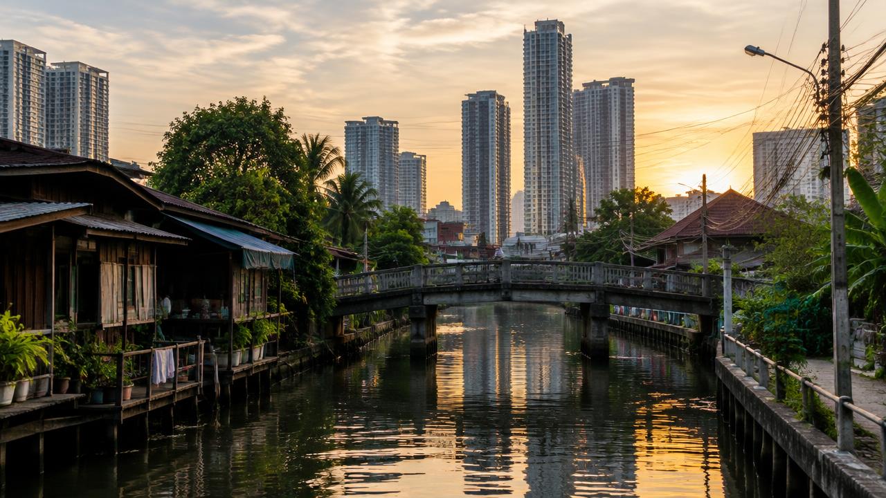 ถนนสุขุมวิทช่วงเอกมัยถึงพระโขนง