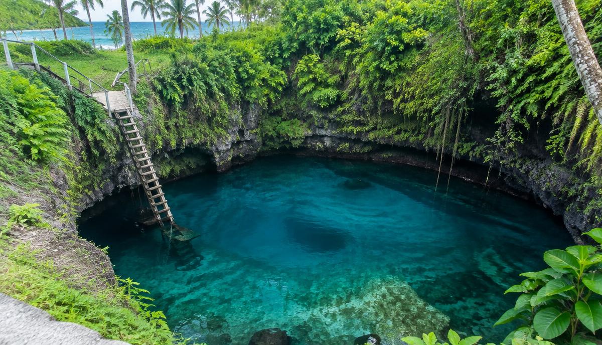 Landmark in Samoa — planning a student visa from Thailand